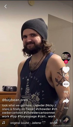 Nicky Jones from Chowder RETURNS!
