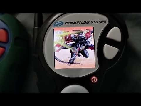 Digivice D-3 25th color evolution sprite mod battle Beelzemon X vs Examon X