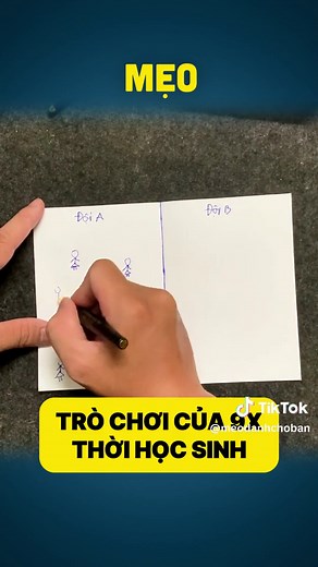 Trò chơi giấy: Hướng dẫn cách làm trò vui vẻ với giấy và bút