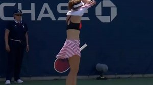 Wie Alizé Cornet an den US Open ihr Shirt drehte – und was danach passierte
