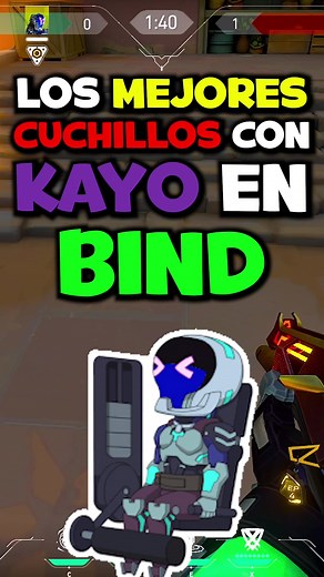 Los Mejores Cuchillos de Kayo en Valorant Bind