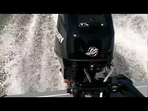 Merc 25 4 stroke overheat.MOV