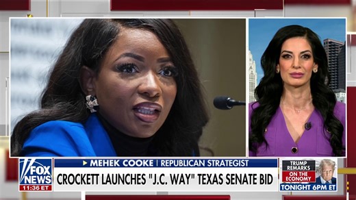 Rep. Crockett’s Senate bid is a ‘gift for Republicans,’ says Mehek Cooke