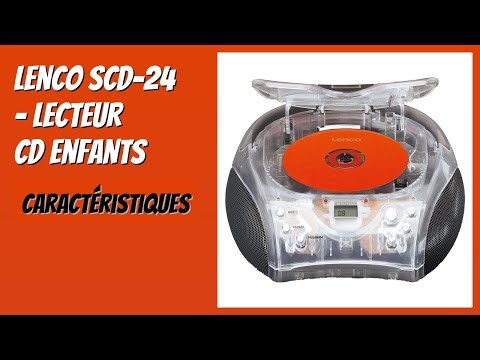 AVIS (2025) : Lenco SCD-24 - Lecteur CD Enfants. DÉTAILS