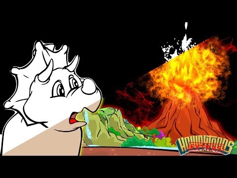 SMOKE - FIRE - LAVA - VOLCANO Animatic | The Making of Dinostory by Howdytoons S2E1