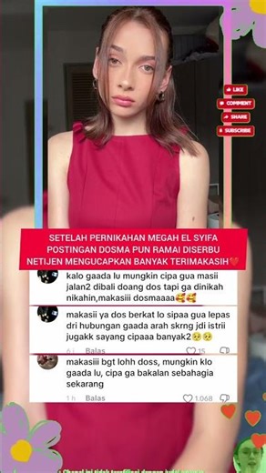 NETIJEN UCAPKAN TERIMAKASIH KE DOSMA #syifahadju #viral #shortvideo