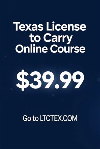 TrainProtectDefend | Want your Texas LTC without the long classroom hours? 💥 Train Protect Defend’s Online License to Carry course is your fast track to... | Instagram