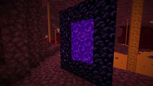 Turning a simple nether portal into a massive hardcore build