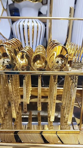 Stylish 36-Piece Cutlery Set for Dining and Hosting