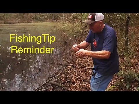 Old fishing tips that still work 