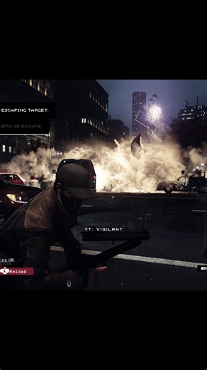 Intense Shooting in Watch Dogs (E3 Like Mod) #watchdogs #gaming #trending #fyp