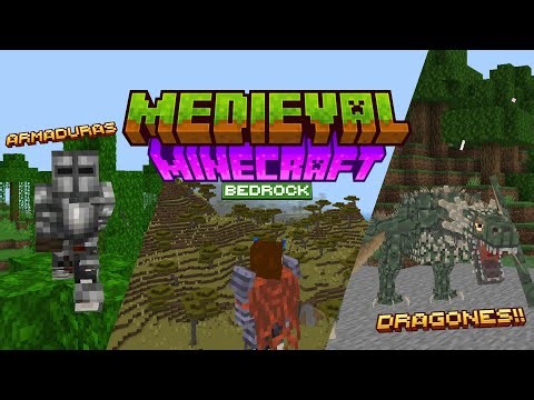 MINECRAFT MEDIEVAL DEFINITIVO / PACK DE ADDONS MEDIEVAL PARA MINECRAFT PE 1.21.31 +