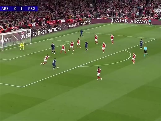 ملخص مباراه | ارسنال 🆚️ باريس | مباراه ناار 🔥🔥 #ديمبلي #رايس #باريس #ارسنال #دوري_ابطال_اوروبا