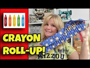 How to Sew a Crayon Holder | Cute + Fast Gift Tutorial