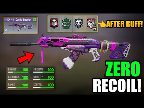 KN44 "0 RECOIL" GUNSMITH BUILD | Best KN44 Gunsmith Loadout | Season 1 COD Mobile