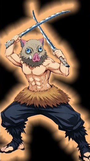 Inosuke Hashibira – The Wild Beast of Demon Slayer 🐗⚔️ #viral #shots #anime