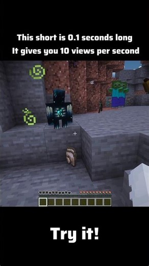 Minecraft 0.1 second short 💀