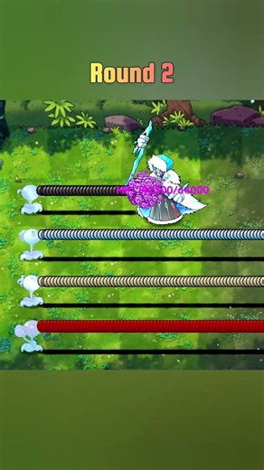 increased fire plants vs snow queen hard challenge #pvzfusion #mobilegame #pvzgame #plantsvszombies