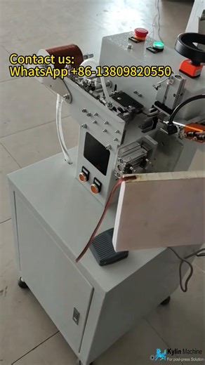 Perfect Ribbon Bookmarks Every Time! 🎀 Book Binding Machine #shorts