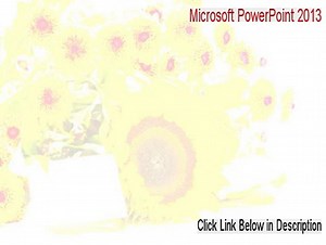 Microsoft PowerPoint 2013 Download Free [Instant Download]