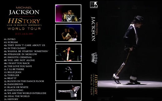 【Michael Jackson】〖超清1080P〗 德国慕尼黑《历史》演唱会2010年HD重置,巅峰的MJ,最清晰的画质