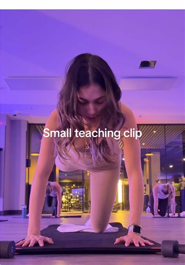 Small clip of me teaching today’s class! #fyp #nyc #matpilates #pilates