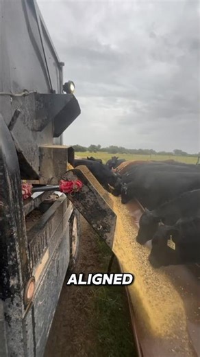 How Cows Are Fed So Efficiently (@swisherbeefco)