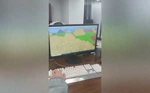 马上完成了！之前一直想学会python做一个mc游戏！nice！