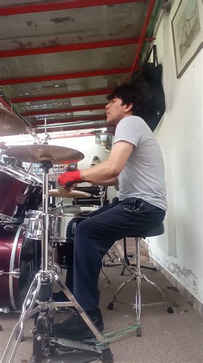 20260619 003 Necromante Metal Band Alucinado De Horror Fastest Part Of The Song On The Snare