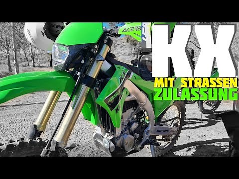 Kawasaki KX Modelle // Motocross mit Strassen Zulassung?