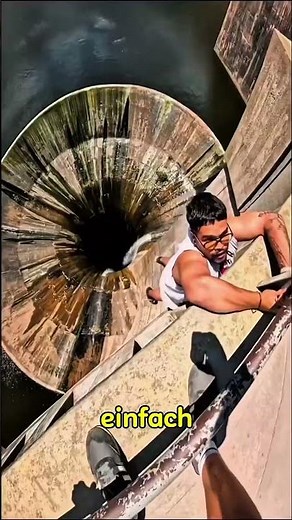 Why do dams have this huge hole?