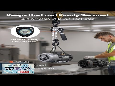 VEVOR Manual Lever Chain Hoist 1 2T 1100LBS Capacity Heavy Duty Come Along