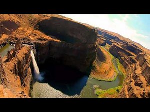 Palouse Falls Revisited - Paramotor