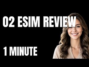 The Ultimate O2 eSIM Review Tutorial From Zero to Pro in 1 Minute