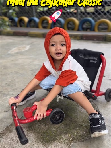 Fun Ride-On Test with EzyRoller Classic for Kids