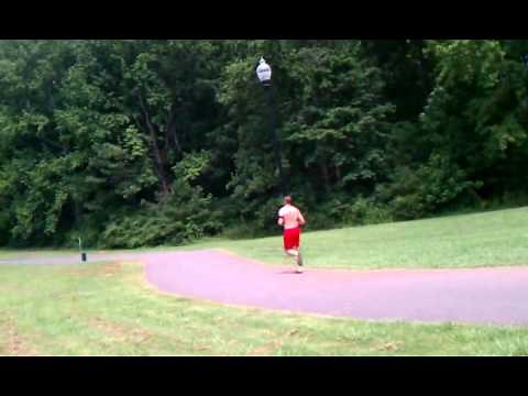 Running in flip flops