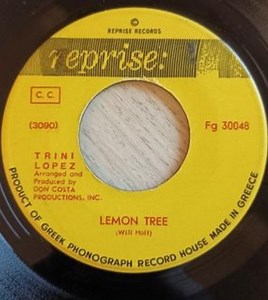 Trini Lopez - Lemon Tree