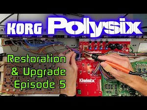 Repairing & Restoring a Korg Polysix to Better Than New! Episode 5: Diagnostics/Repair, Calibration