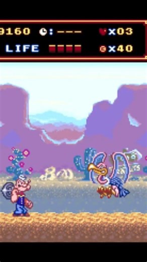 popeye and the sea hag's vulture #popeyethesailorman #gaming #popeye