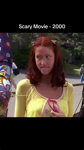 Buffy Gilmore is a character from the movie Scary Movie, played by Shannon Elizabeth, who parodies Tatum Riley from Scream and Helen Shivers from I Know What You Did Last Summer. She is a high school student who is famously killed by her brother, Doofy, in the film. Follow @internetlaughstash for more movie clips 🍿 #reels #fyp #trending