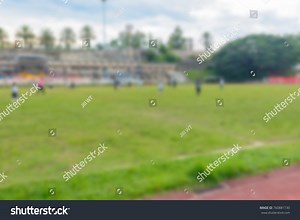 Blurred Background Soccer Players Playing Trainning Stock Photo 760881730 | Shutterstock