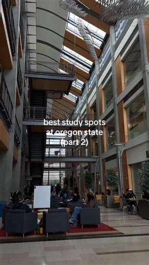 Liberal Arts - OSU on Instagram: "the best study spots at oregon state part 2! 🖤🧡 #studytok #oregonstate #StudyTips"