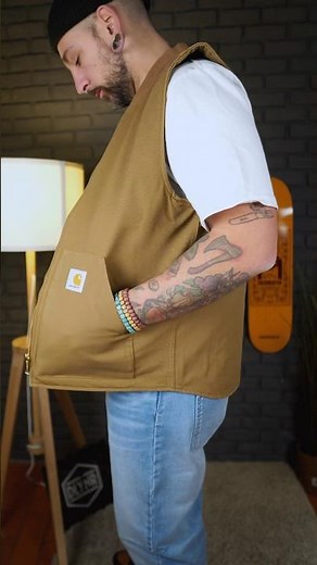 Carhartt WIP Classic Vest #hamiltonbrown 🥰