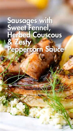 Sausage, Fennel & Couscous | Easy 30 Minute Dinner