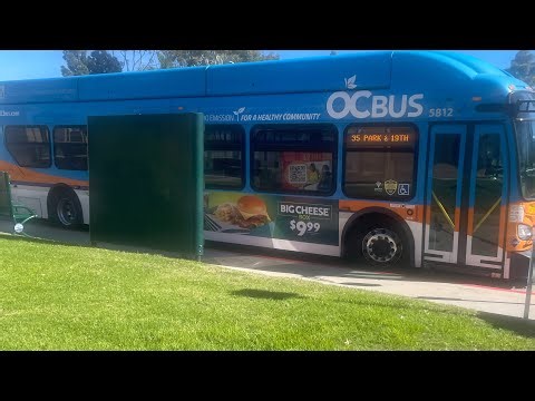 OCTA 2016 New Flyer XN40 #5812 on route 35