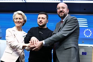 EU Leaders Mark First Anniversary of Ukraine War: 'Slava Ukraini'