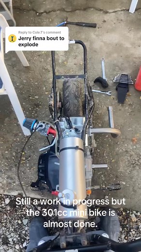 Replying to Cole.T #minibikebuilds #301ccengineswap | 301cc Engine | Facebook