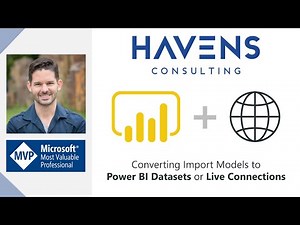 Converting Import Models to Power BI Datasets Or Live Connections