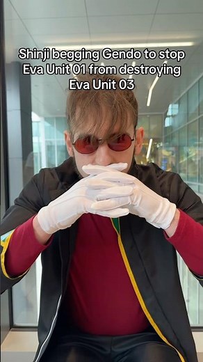 SHINJI BEGS GENDO TO STOP EVA UNIT 01‼️ #anime #shorts