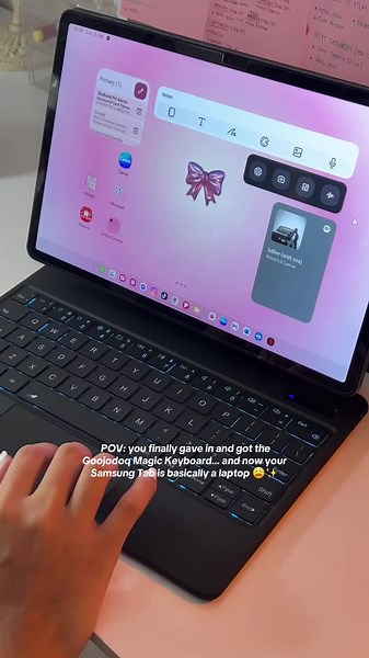 Unboxing Goojodoq Magic Keyboard for Samsung Tablet